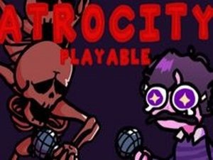 FNF: JellyBean VS. The Skeletons sing Atrocity Online Rhythm Game