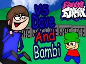 Friday Night Funkin vs Dave/Bambi Online Rhythm Game Arcade Game