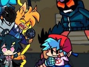 FNF Lo-Fight But Everyone Sings It Online Rhythm Game