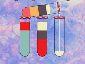 Liquid Bubble Sort Puzzle Game