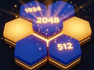 Hexa Merge 2048: Puzzle Game - Number Merge Puzzle