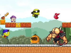 SuperHero Turtle Adventure Online Arcade Game
