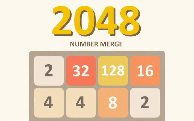 2048 Number Merge Puzzle