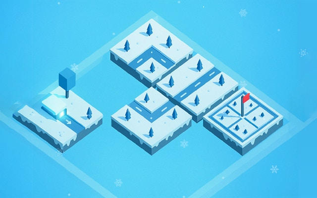 Arctic Path Puzzle - Free Online Logic Game