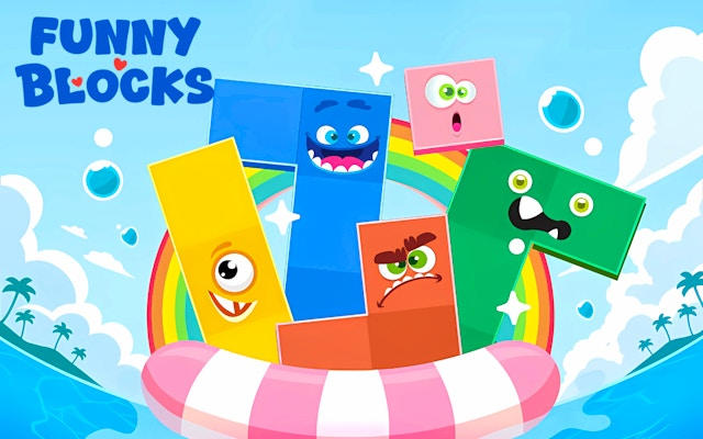 Funny Blocks: Animal Puzzle