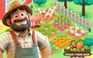 Idle Pocket Farm Boss - Idle Farming Tycoon Game