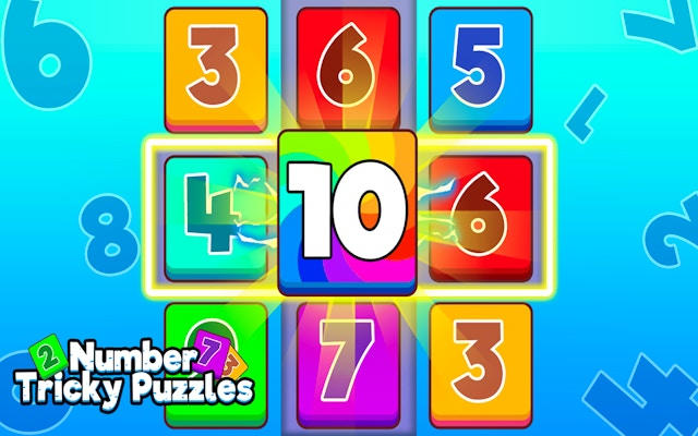 Number Tricky Puzzles: Merge & Evolve
