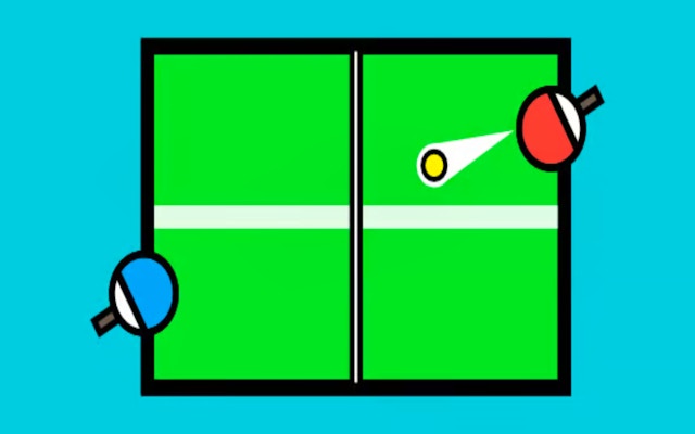 Ping Pong Tennis Table 2D - Classic Arcade Sports Game