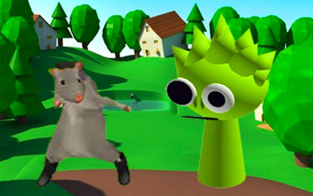 Ratomilton Meets Sprunki: Physics Puzzle Adventure Game
