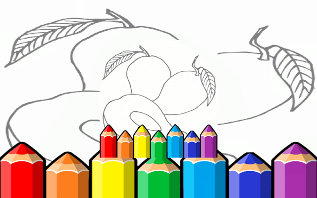 Amazing Fruit Pictures For Kids - Free Coloring Book Game
