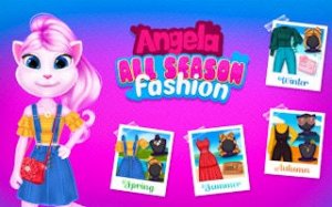 Angela Seasonal Style Dress Up Game
