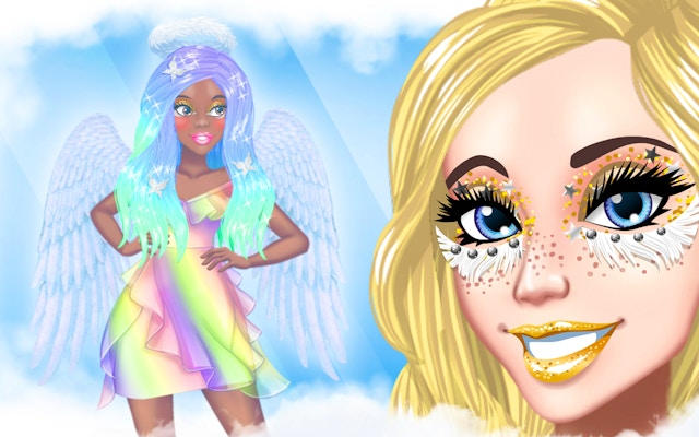 Angelcore Princess Fashion Dress Up Game