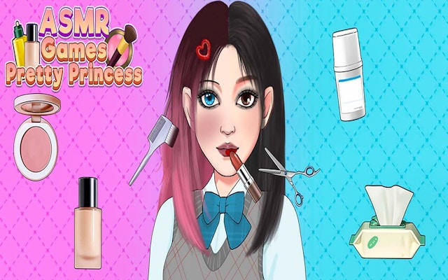 ASMR Pretty Princess Makeover Game