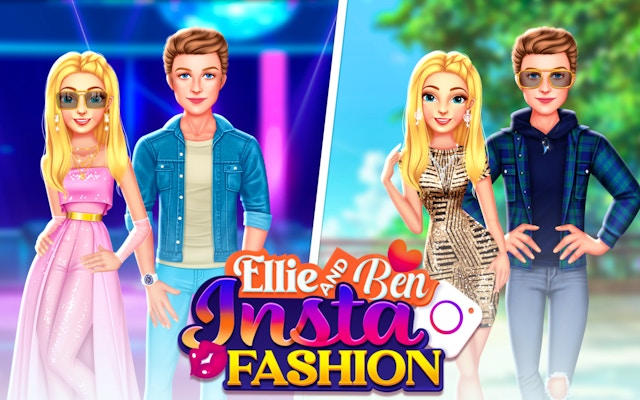 Ellie And Ben Insta Fashion Dress Up Game
