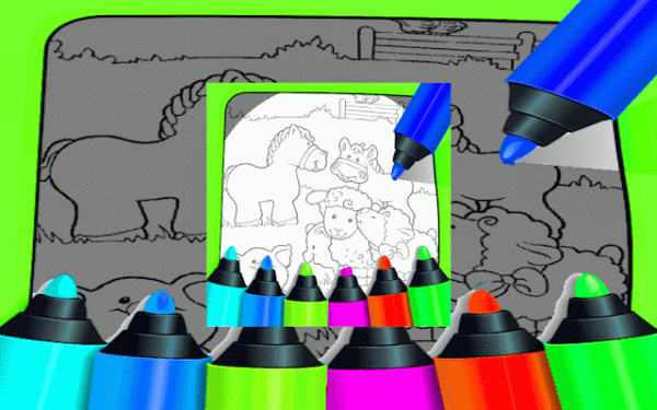 Farm Animals Coloring Book Online Game Art Game