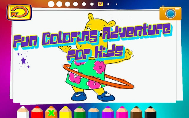 Fun Coloring Adventure for Kids - Creative Drawing Game