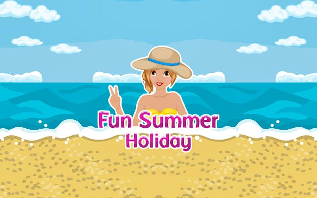 Fun Summer Holiday Dress Up Game