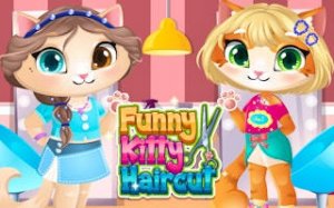 Cat Grooming Salon Styling Game