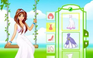 Garden Princess Dress Up Fashion Game