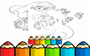 Mermaid Coloring Adventure Online