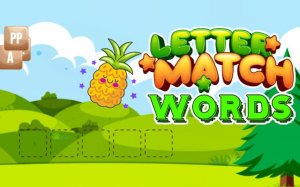Letter Match Words: Picture Vocabulary Puzzle Online Game - Word Puzzle Game