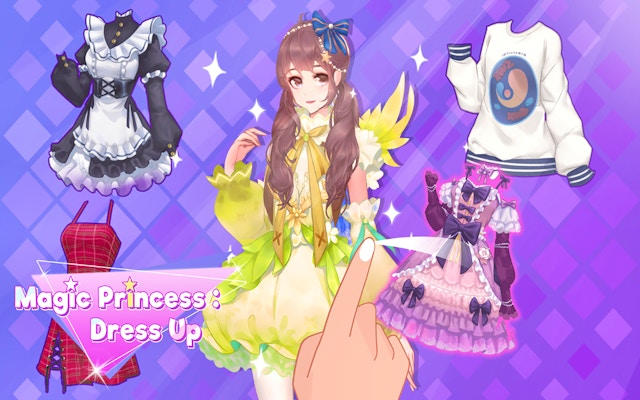 Magic Princess Dress Up: Anime Style Fashion Game