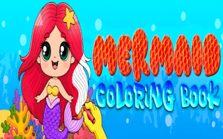Mermaid Coloring Book: Underwater Art Game