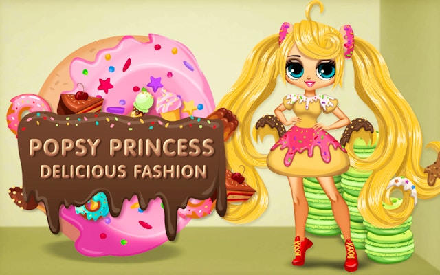 Popsy Princess Delicious Fashion Dress Up Game