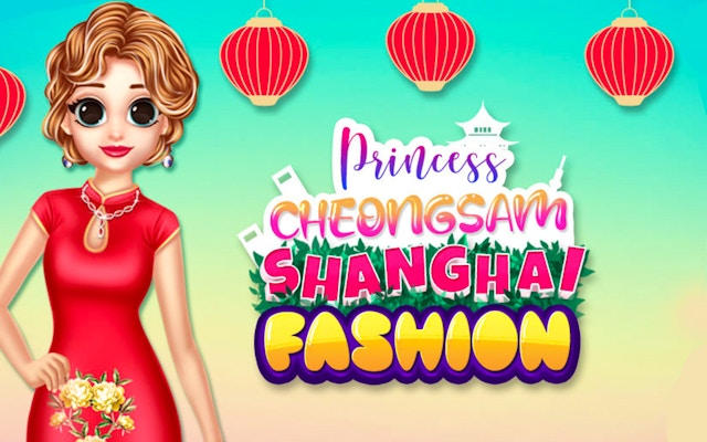 Princess Cheongsam Shanghai Fashion Dress Up Game