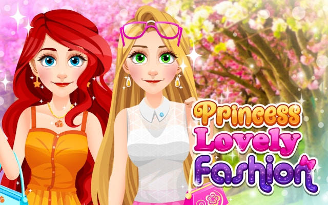 Princess Lovely Fashion - Dress Up & Makeup Game