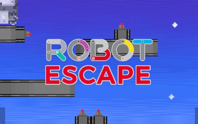 Robot Escape: Coins & Traps