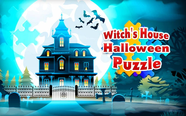 Witch's House Halloween Puzzles Game
